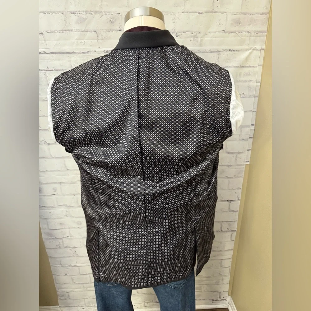 Pierre‎ Loren 44R Superior 150’s Hightech Fabric Gray Jacket Blazer Suit Career